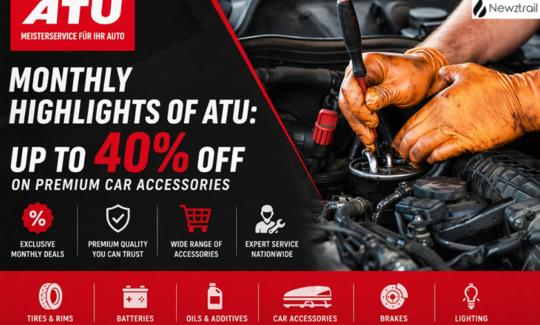 Monthly Highlights of ATU: Up to 40% Off on Premium Car Accessories