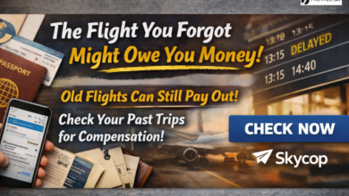 The Flight You Forgot Might Owe You Money — Check with Skycop