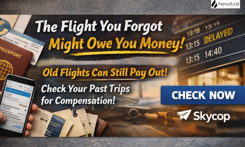 The Flight You Forgot Might Owe You Money — Check with Skycop