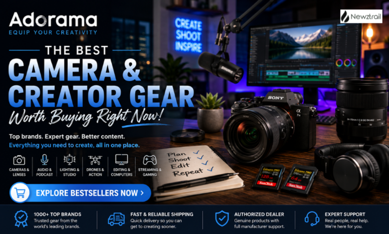 The Best Camera & Creator Gear Worth Buying Right Now from Adorama The Best Camera & Creator Gear Worth Buying Right Now from Adorama
