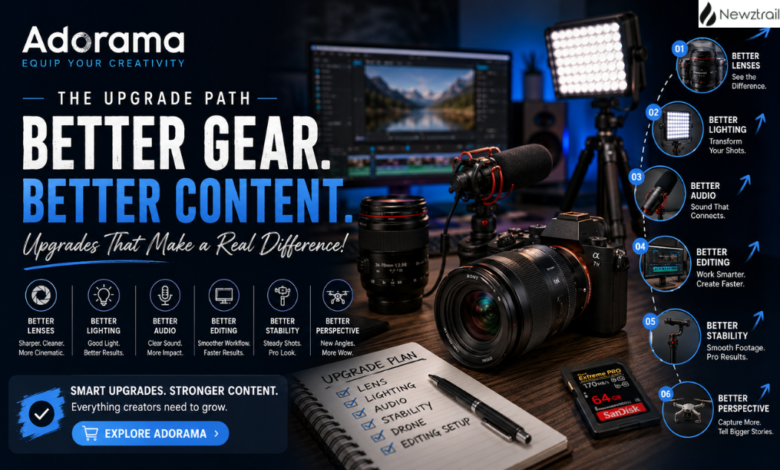 The Photography & Creator Gear Upgrades That Actually Feel Worth It from Adorama