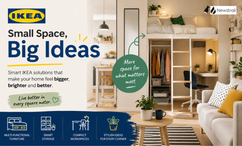 The IKEA Finds That Make Small Homes Feel Bigger The IKEA Finds That Make Small Homes Feel Bigger