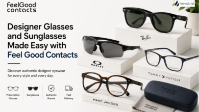 Designer Glasses and Sunglasses Made Easy with Feel Good Contacts