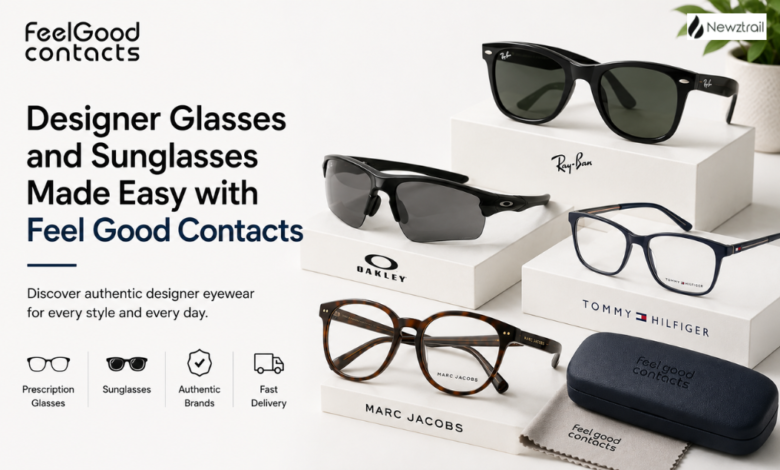 Designer Glasses and Sunglasses Made Easy with Feel Good Contacts