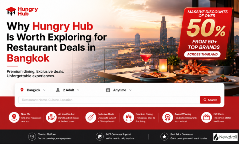 Why Hungry Hub Is Worth Exploring for Restaurant Deals in Bangkok