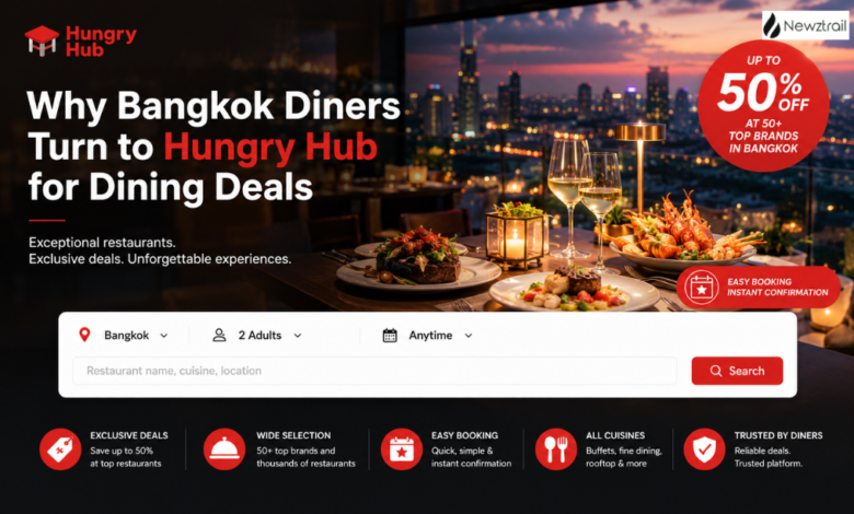 Why Bangkok Diners Turn to Hungry Hub for Dining Deals Why Bangkok Diners Turn to Hungry Hub for Dining Deals