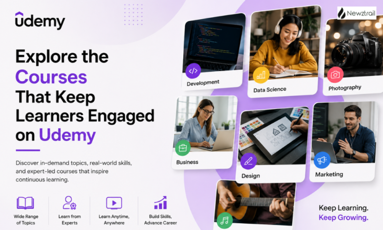 Explore the Courses That Keep Learners Engaged on Udemy