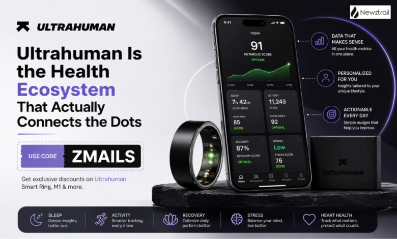 Ultrahuman Is the Health Ecosystem That Actually Connects the Dots