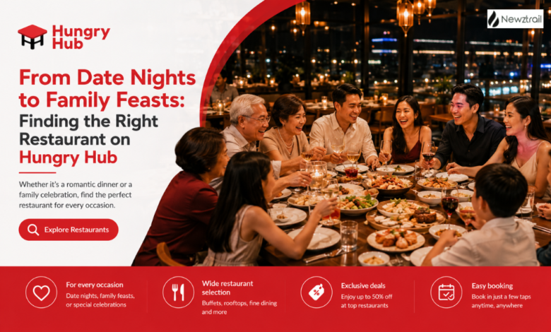From Date Nights to Family Feasts: Finding the Right Restaurant on Hungry Hub
