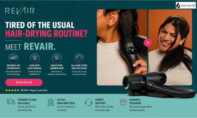 Tired of the Usual Hair-Drying Routine? Meet RevAir Tired of the Usual Hair-Drying Routine? Meet RevAir
