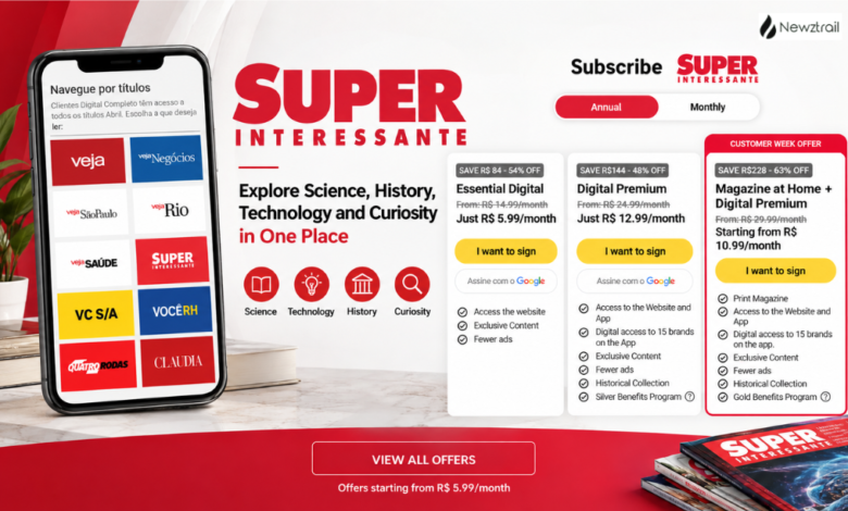 Super Interessante Subscription: Explore Science, History, Technology and Curiosity in One Place Super Interessante Subscription: Explore Science, History, Technology and Curiosity in One Place