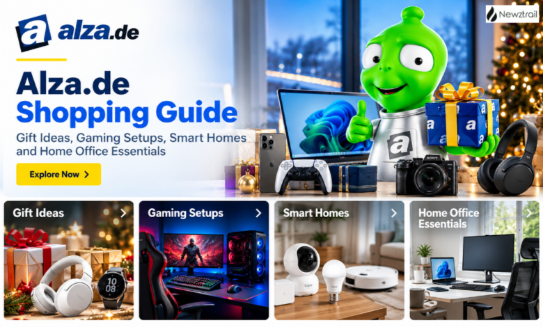 Alza.de Shopping Guide: Gift Ideas, Gaming Setups, Smart Homes and Home Office Essentials