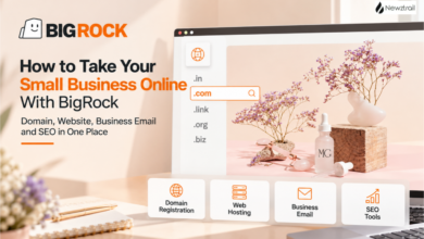 How to Take Your Small Business Online With BigRock: Domain, Website, Business Email and SEO in One Place