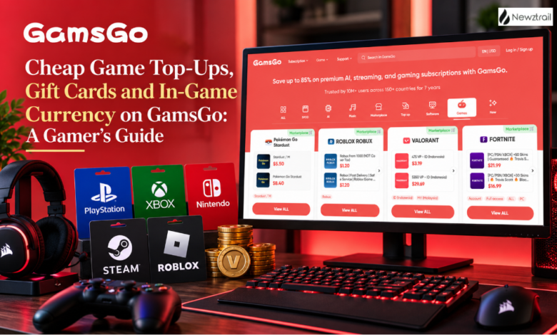 Cheap Game Top-Ups, Gift Cards and In-Game Currency on GamsGo: A Gamer’s Guide