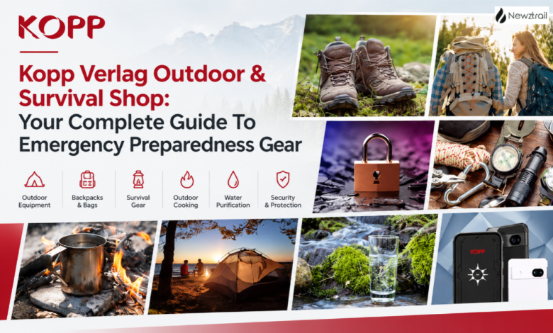 Kopp Verlag Outdoor & Survival Shop: Your Complete Guide To Emergency Preparedness Gear