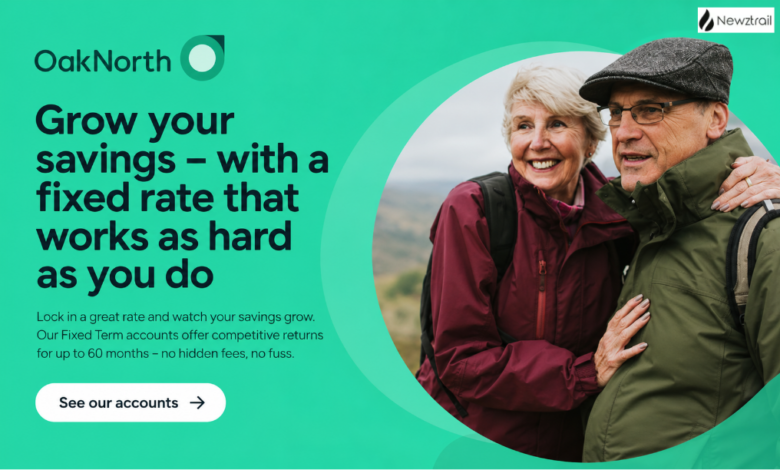 OakNorth Bank Savings Accounts: Easy Access, Fixed Term, Notice and Cash ISAs for UK Savers
