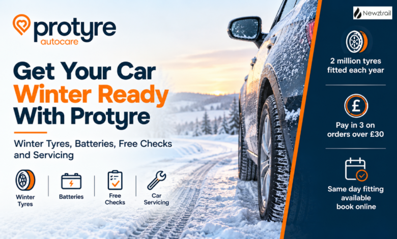 Get Your Car Winter Ready With Protyre: Winter Tyres, Batteries, Free Checks and Servicing