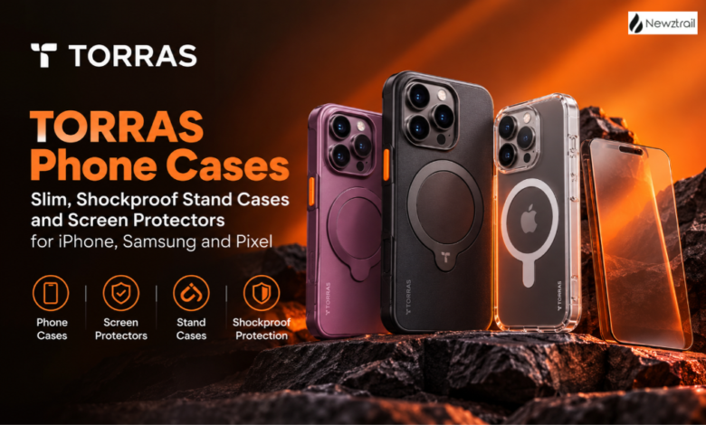 TORRAS Phone Cases: Slim, Shockproof Stand Cases and Screen Protectors for iPhone, Samsung and Pixel