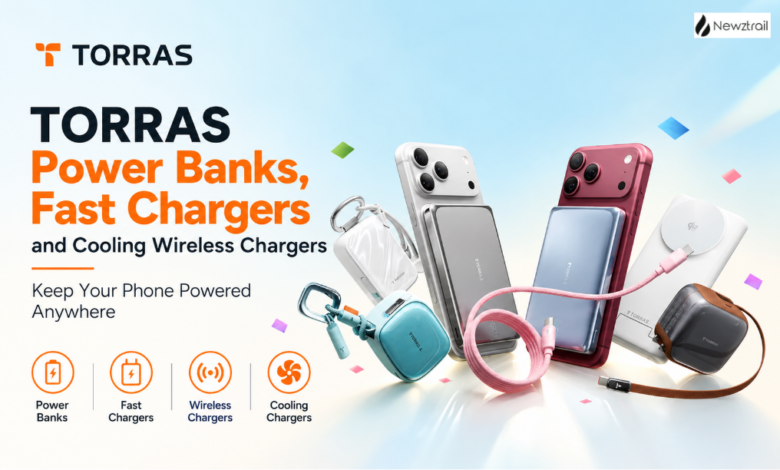 TORRAS Power Banks, Fast Chargers and Cooling Wireless Chargers: Keep Your Phone Powered Anywhere TORRAS Power Banks, Fast Chargers and Cooling Wireless Chargers: Keep Your Phone Powered Anywhere